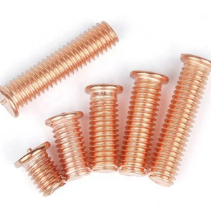 Carbon steel weld studs bolt welding stud with copper plated