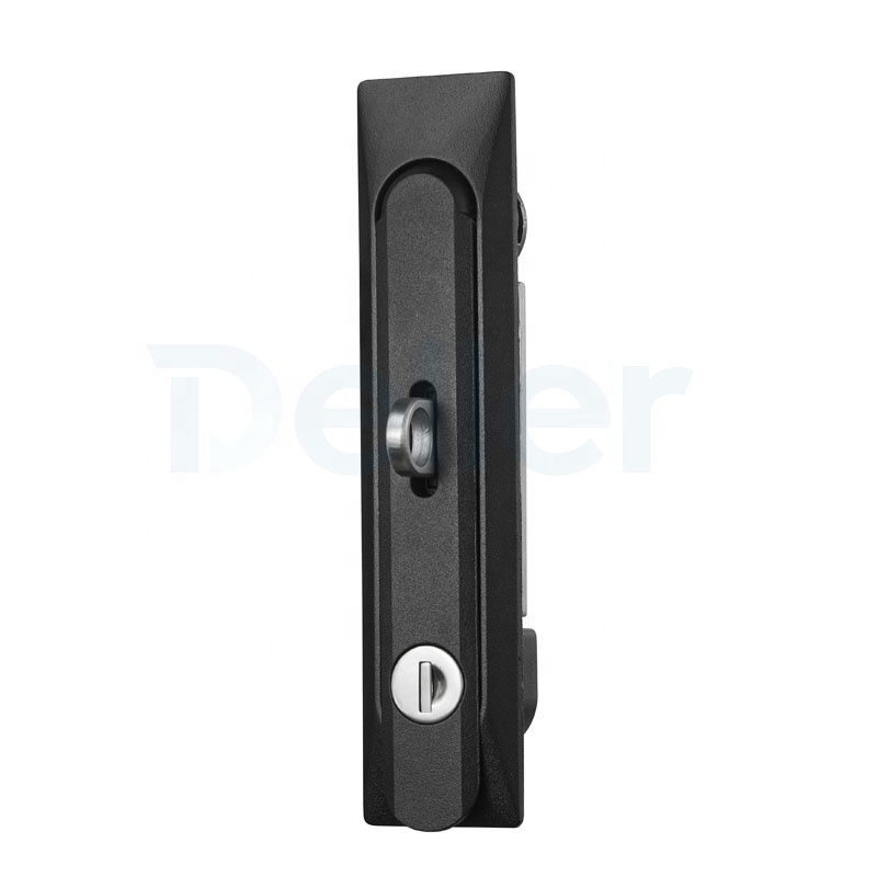 Cabinet swing handle door lock with pad lock