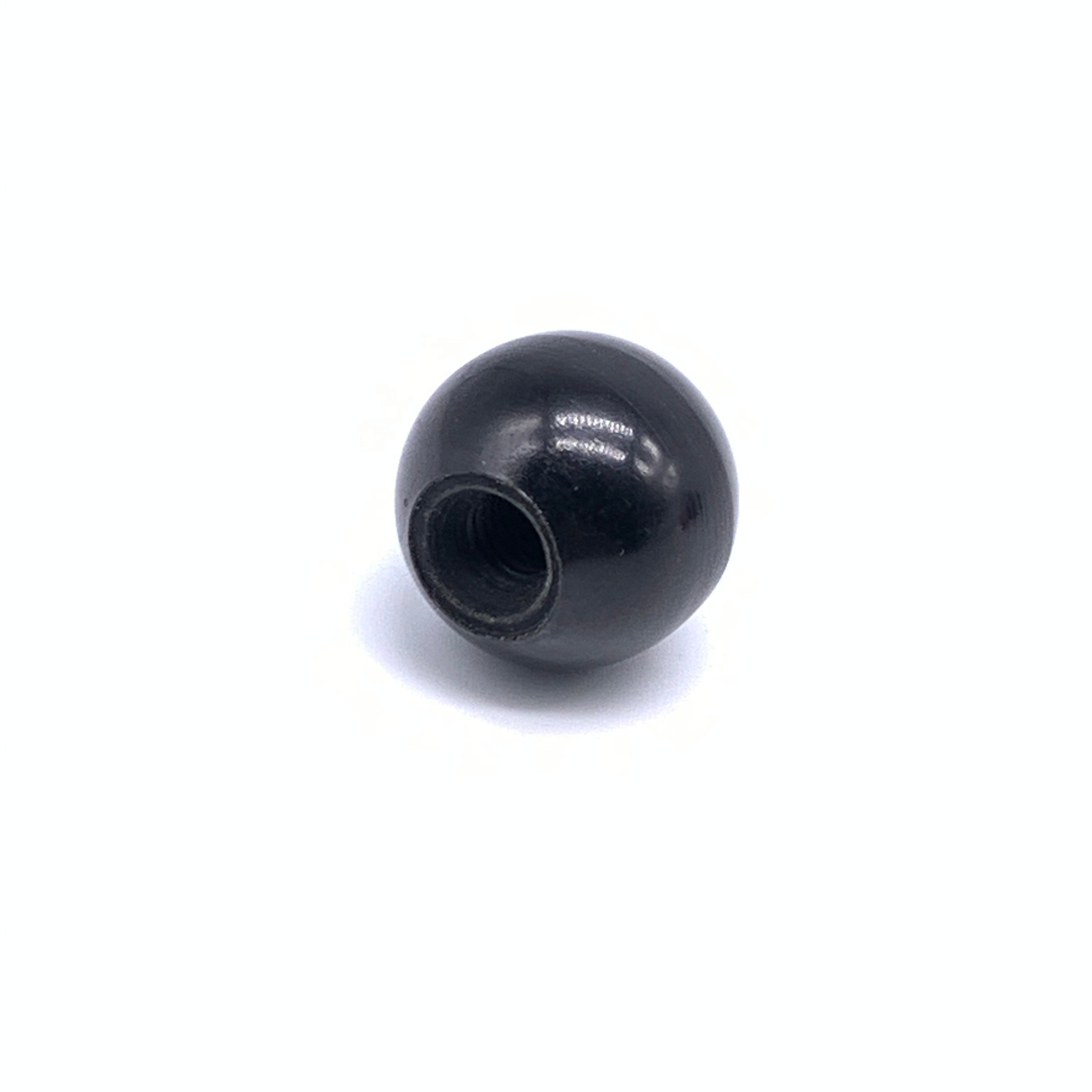 black or red color spherical ball knobs round knob