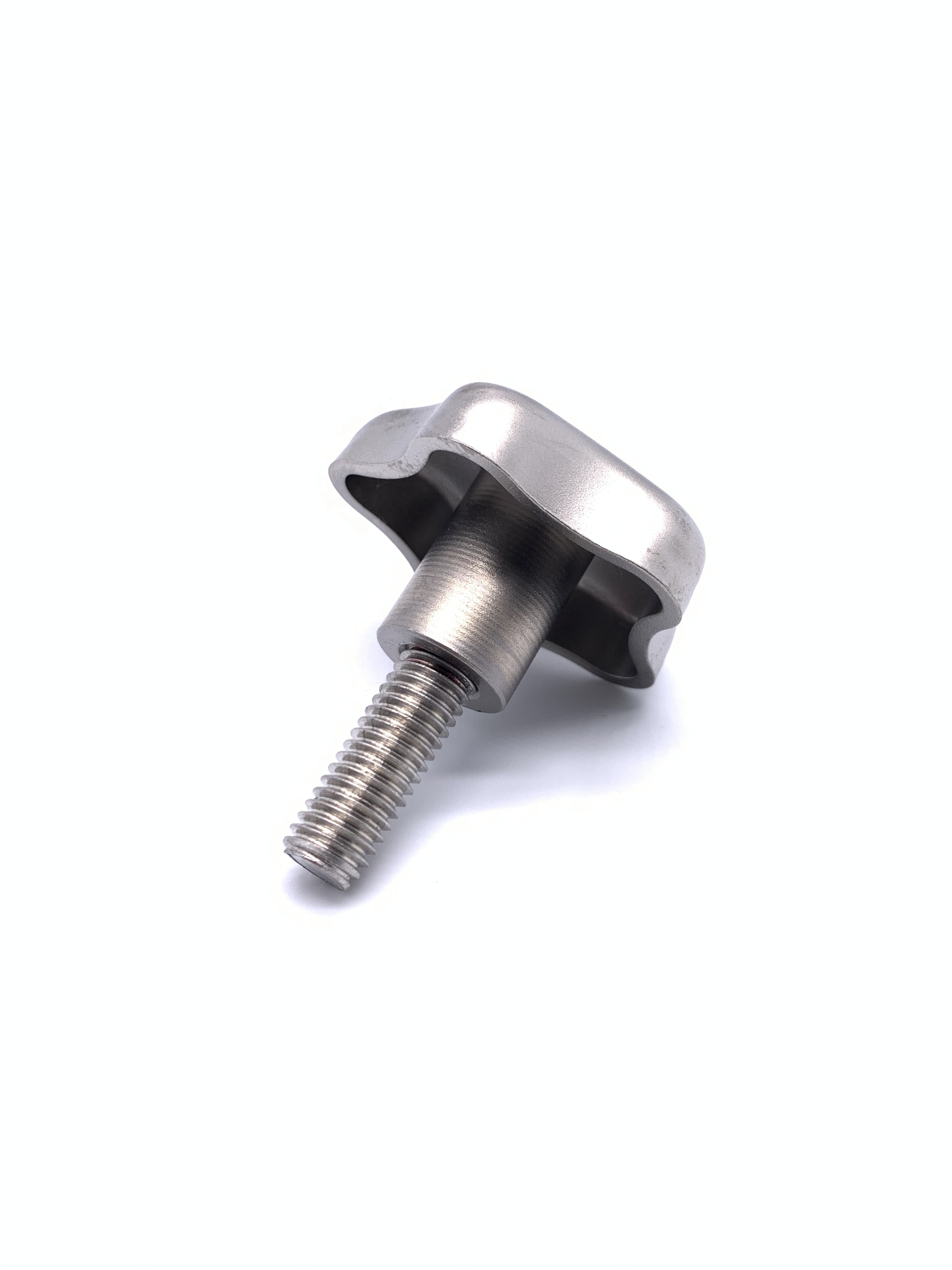 stainless steel  Five star clamping knob screw  five lobe knob with bolt