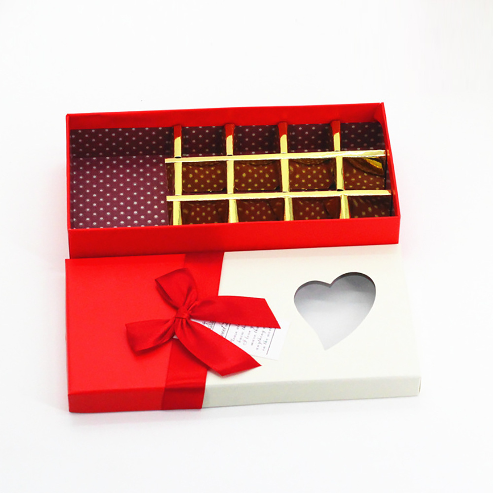 Premium Pvc Clear Heart Window Paper Cardboard Date Strawberry Roses Chocolate Box