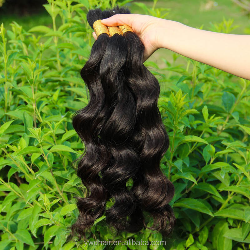 8A Grade Virgin Eurasian Deep Wave Hair Braiding Bulk Human Hair Curly Human Hair