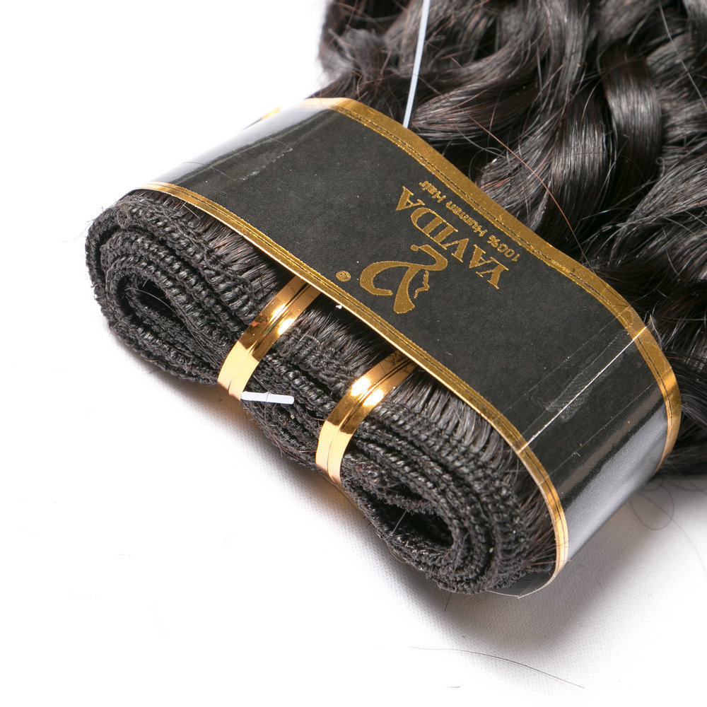 wholesale virgin hair vendors  100% human hair weft water wave human  virgin indian hair extension fast shipping