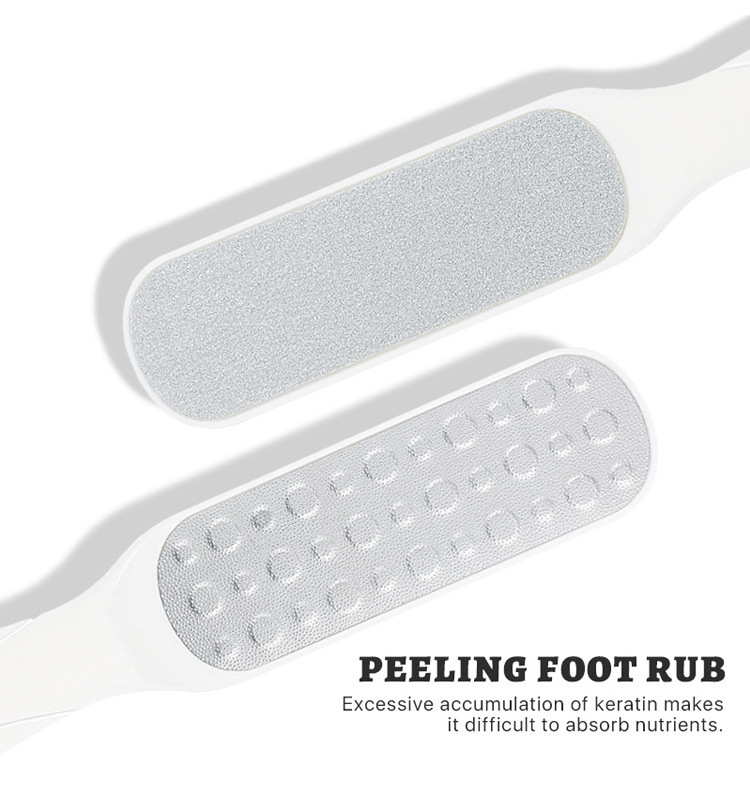 Foot File Heel Grater For The Feet Pedicure Rasp Remover Stainless Steel Scrub Manicure Nail Tools