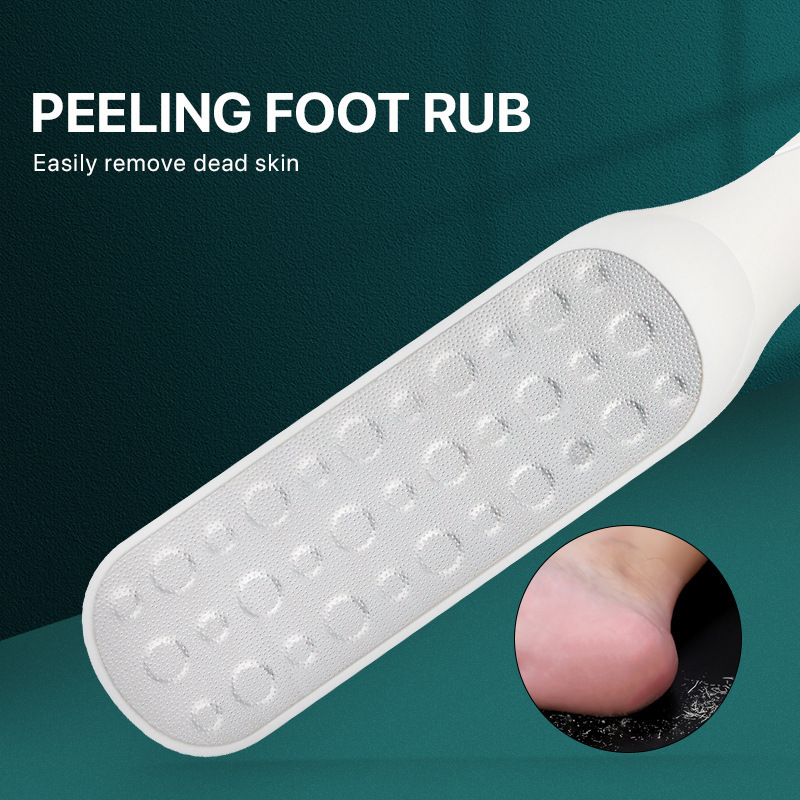 Foot File Heel Grater For The Feet Pedicure Rasp Remover Stainless Steel Scrub Manicure Nail Tools