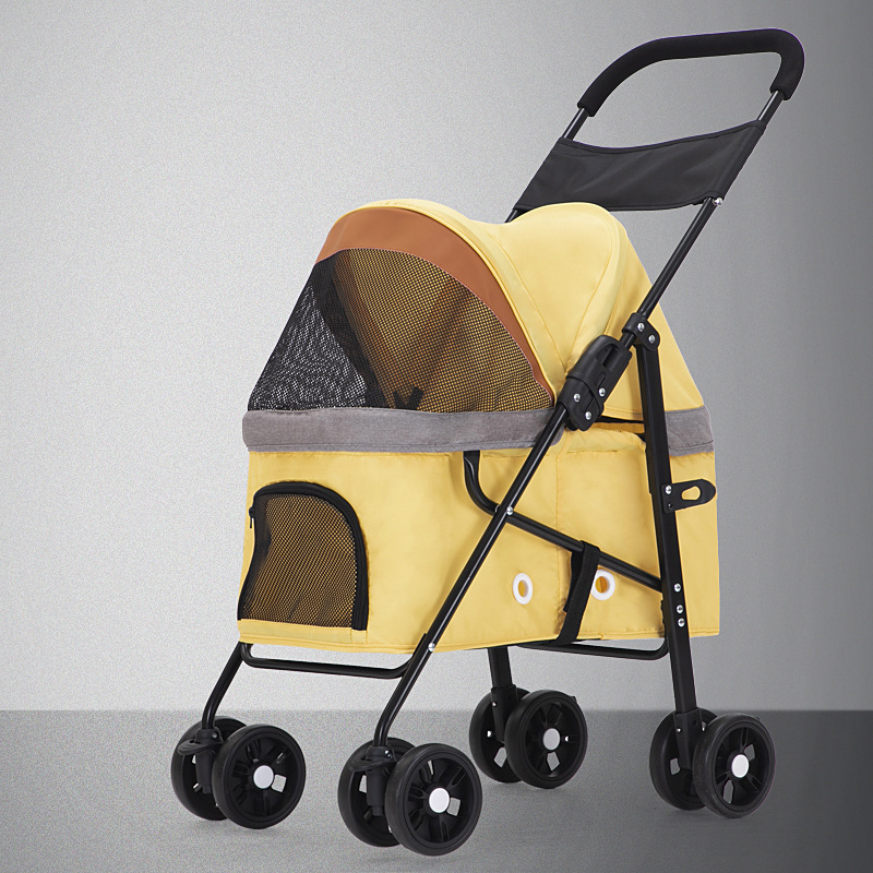 Outdoor portable luxury folding doggie child toy small dog cat pet pram carrier stroller push chair stroller