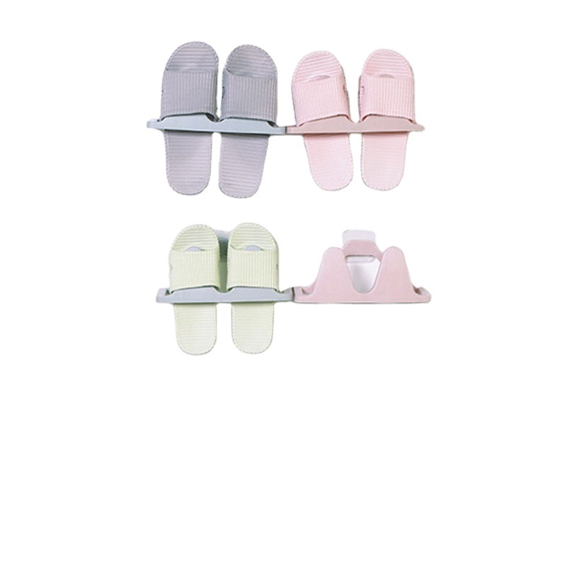 Stickup Shoe Rack Bathroom Wall Slipper Rack Household Stereo Space Saving Shoe RackHome Organizer Save Space