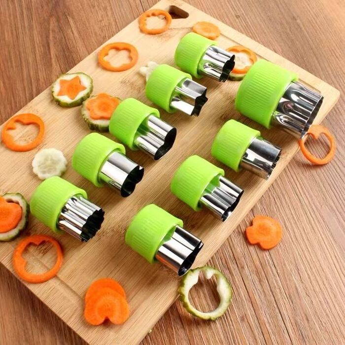 Vegetable Cutter Shapes Stainless Steel Durable DIY Fruit Cookie Stamps Cake Food Cutting Mold Kitchen Tool