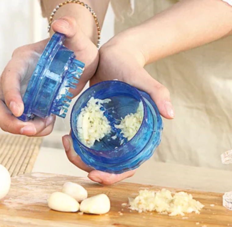 Kitchen Grinding Mill Ginger Garlic Crusher  Creative Multifunction Device Garlic Press Garlic Peeler KX 305