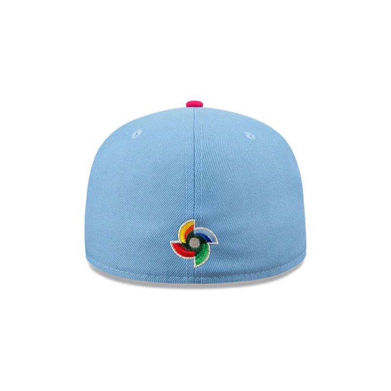 Mexico Cap 3D Embroidered Logo Polyester New E Custom Close Cap Flat Baseball Brim Fitted Caps For Men