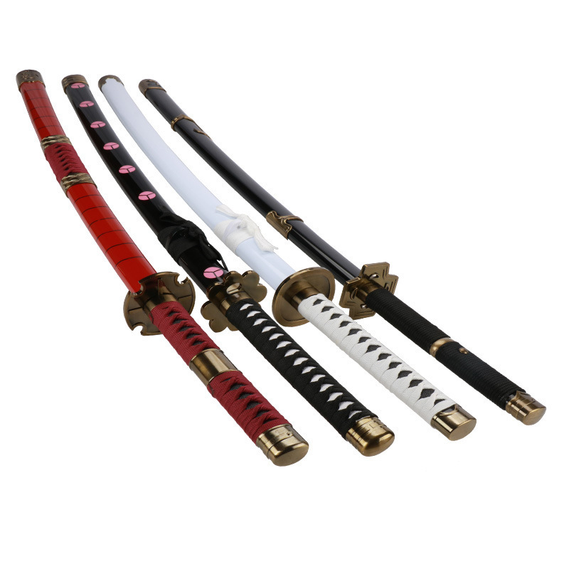 Wholesale Custom New Style Bamboo Abs Kanata One Piece Roronoa Zoro Japan Plastic Katana Anime Cosplay Sword