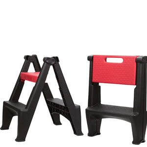 Hot sale car wash  fordable plastic step ladder