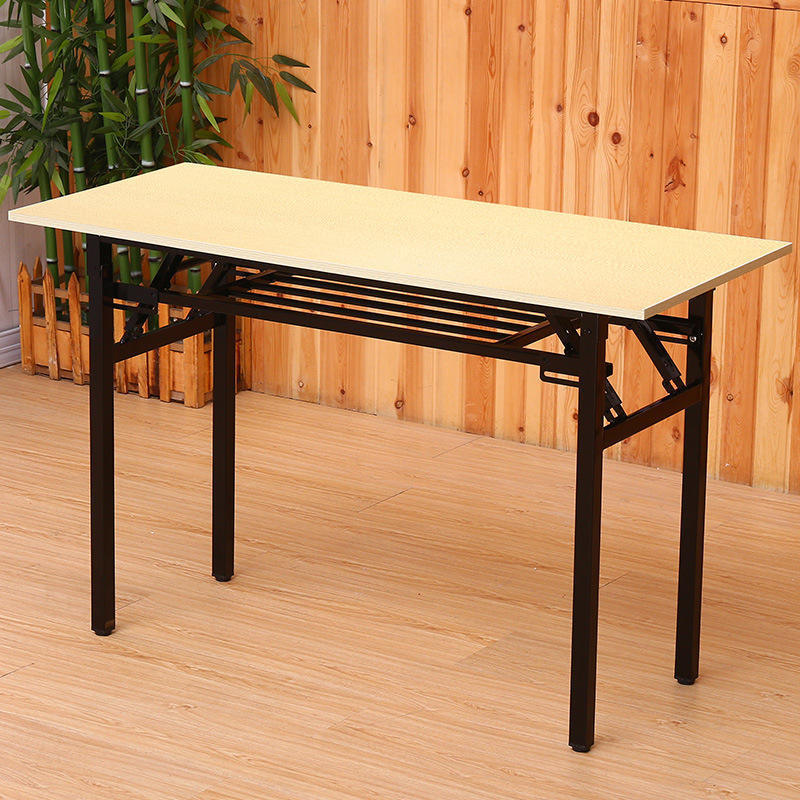 High quality folding portable training table adjustable computer desk office furniture