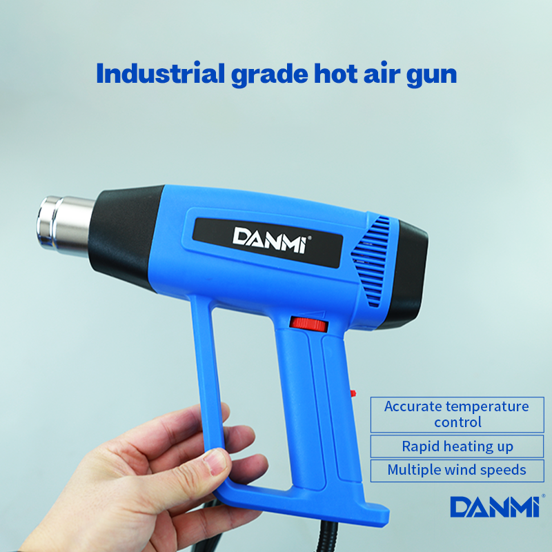 Hot air gun 220v 7.5A   Power 200 Fast Heating Variable Temperature Adjustable  Speed Heat Gun Hot