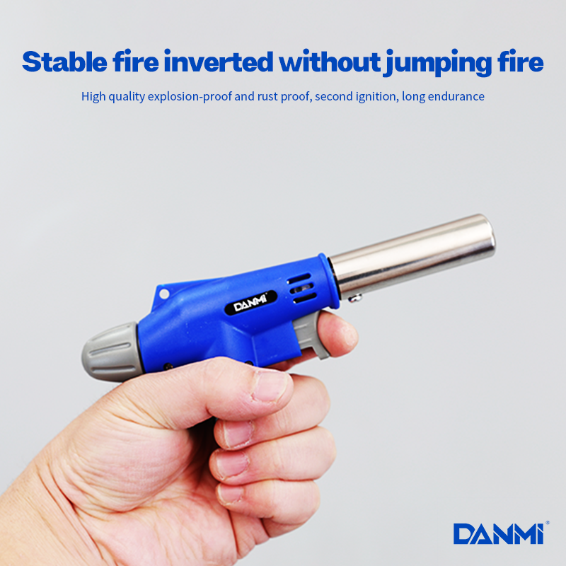 DANMI Outdoor Camping Household Picnic Butane Blow Gun Butane Gas Torch Gas Torch Flamethrower