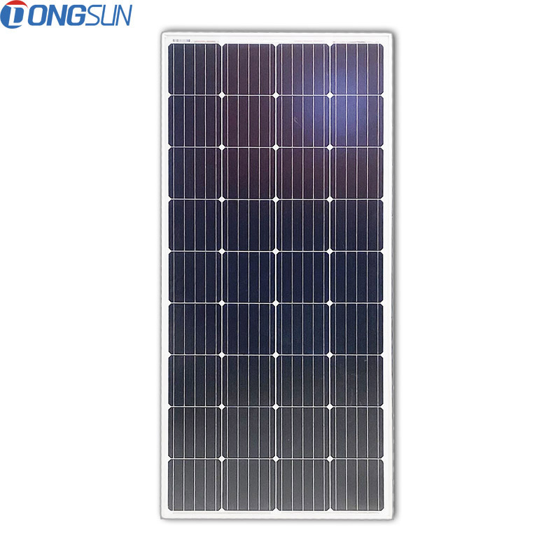 Monocrystalline solar panel 150 watt 150 w 160w 170w 180 watts mono solar panel india with CE TUV ETL certificates