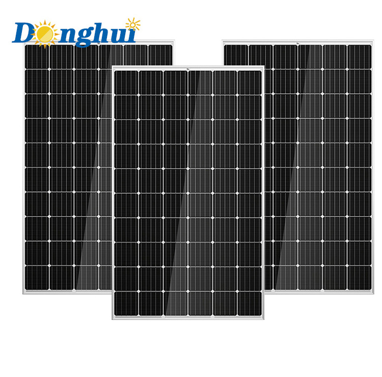 Donghui 250w 280w 290w 300 w panel solar Monocrystalline Silicon high efficient high quality solar panel 300w 250w