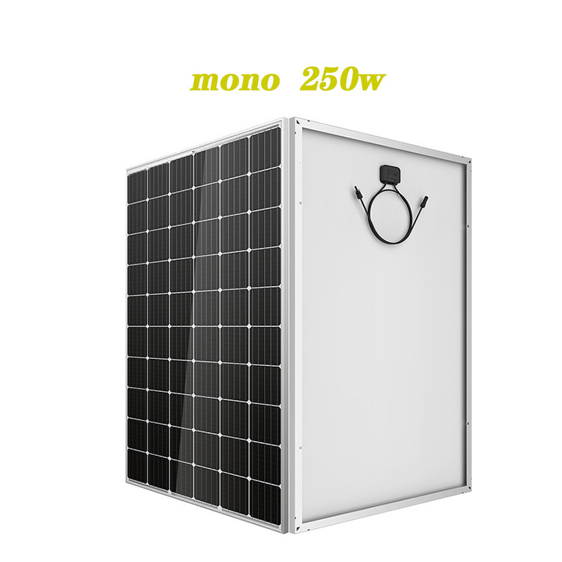 Donghui panel solar 50w 100w 250w solar panel 100w 12v 250w 24v