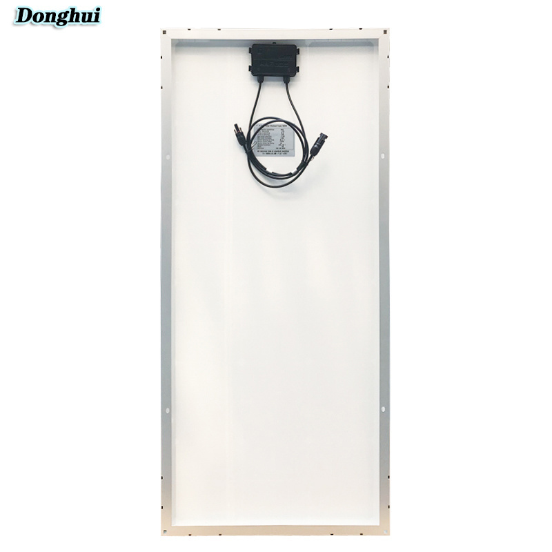 Donghui panel solar 50w 100w 250w solar panel 100w 12v 250w 24v