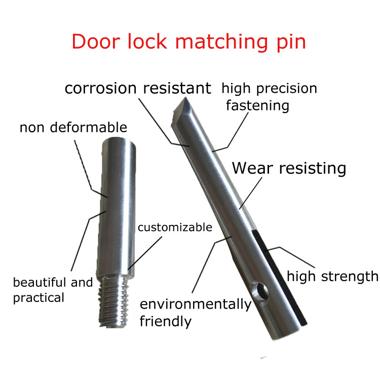 High quality stainless steel hatch lock shear pin stainless steel high strength door with 304 thread pin