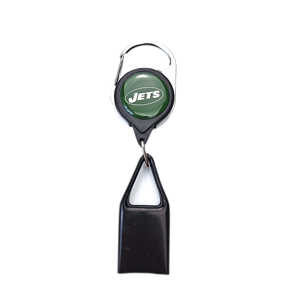 Wholesale NFL Logo Key Chain Creative Prevent Loss Pull Out Retractable Clip Leash Lighter Holder