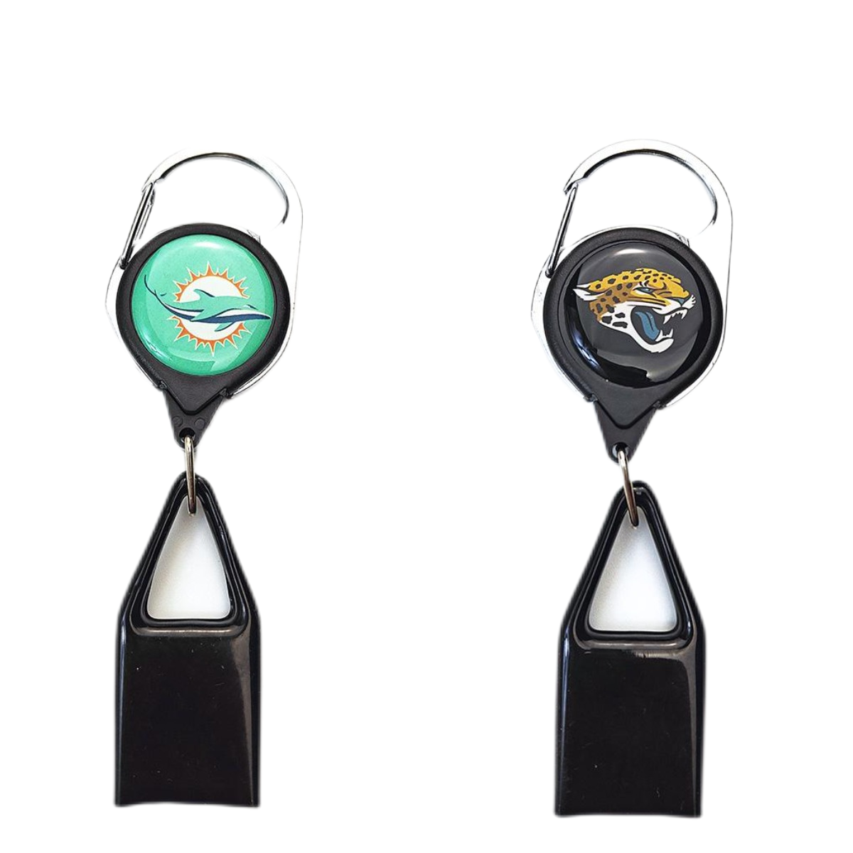 Wholesale NFL Logo Key Chain Creative Prevent Loss Pull Out Retractable Clip Leash Lighter Holder