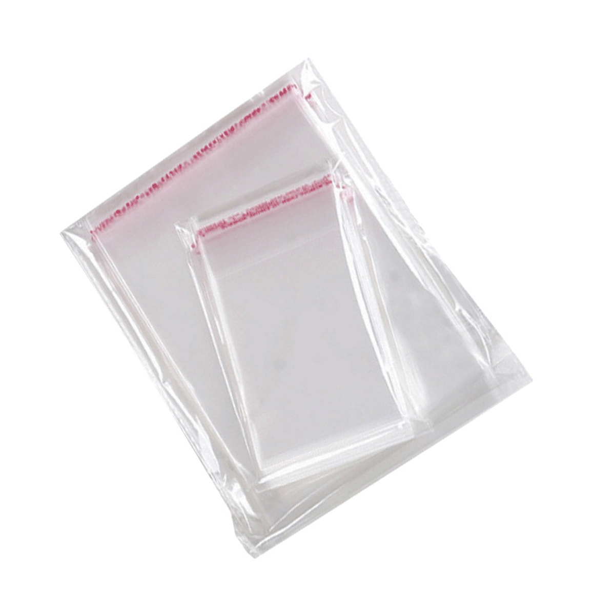 24*30+4CM Clear Poly Bag Packaging Opp Bopp Cellophane Self Adhesive Bag Self Adhesive Sealing Plastic Bags