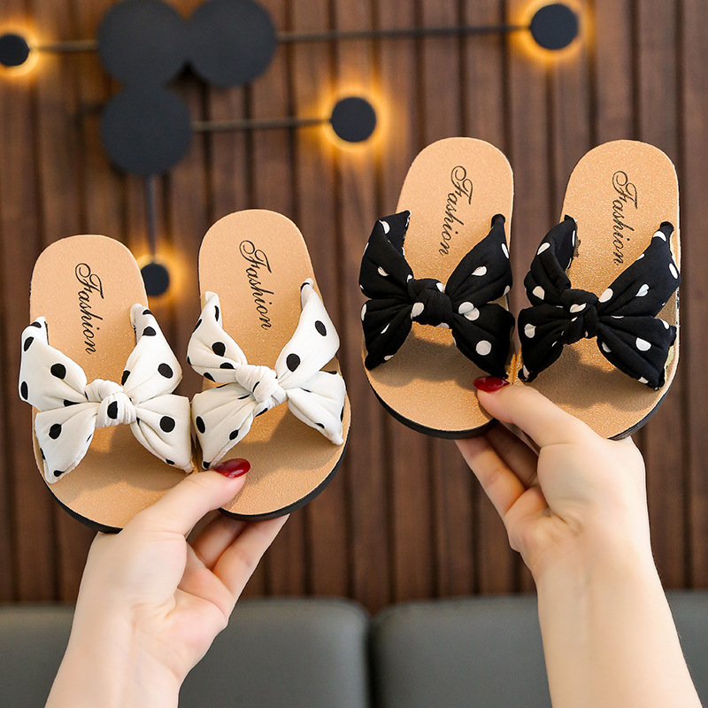 Kids Slippers for Girls Sun Flower Flip Flops Summer Baby PVC Soft Non-Slip Children Beach Shoes Flat Heels Cute Toddler Slides