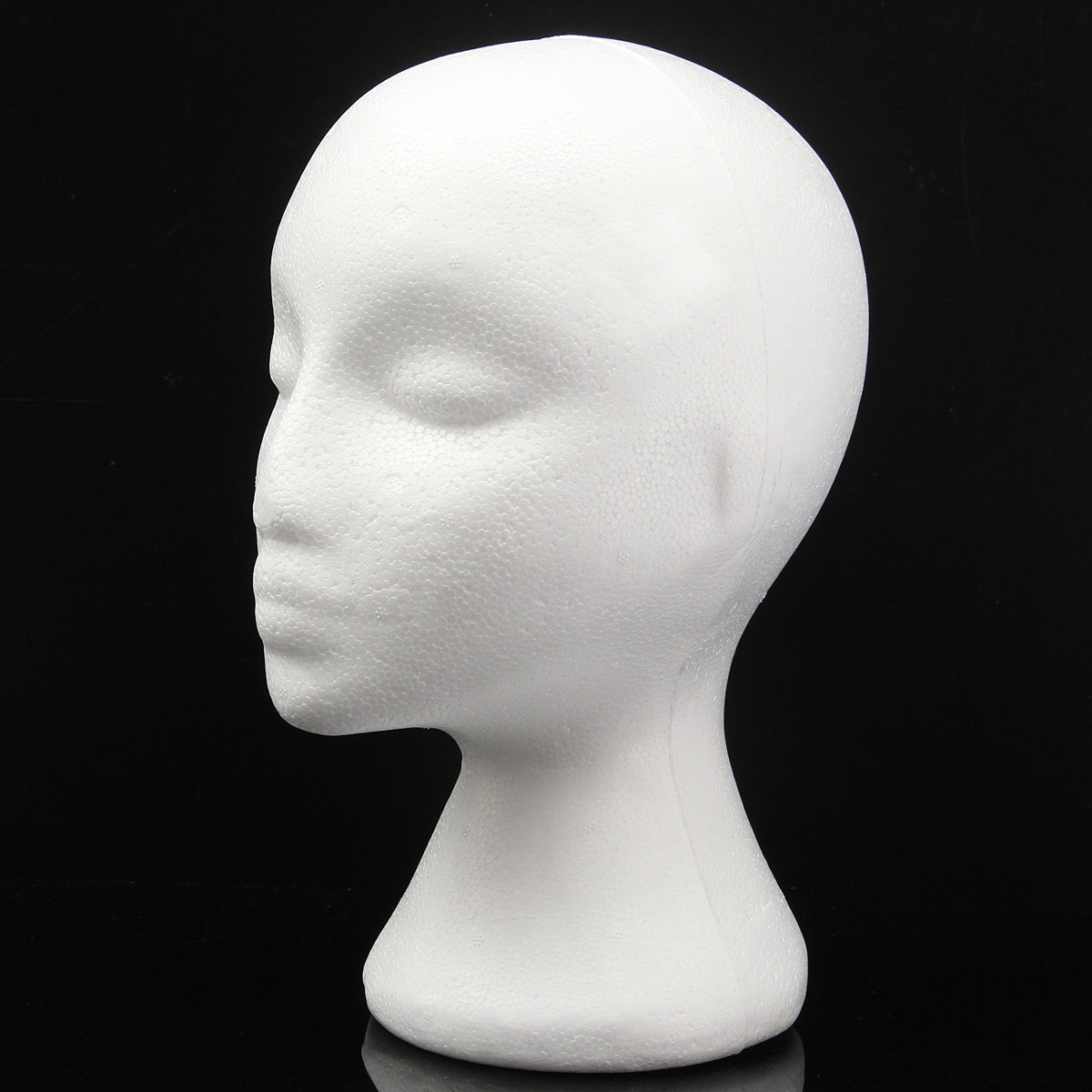 Styrofoam Foam Mannequin Manikin Head polystyrene head