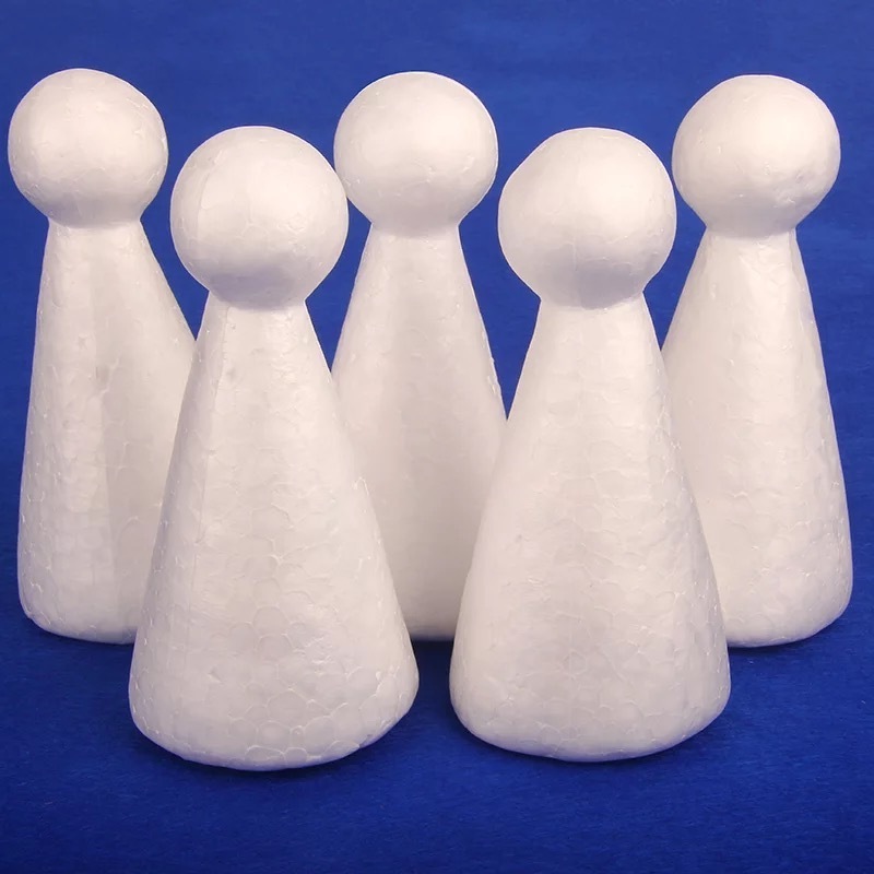 YIPI toy foam cone people/styrofoam doll