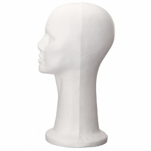 Styrofoam Foam Mannequin Manikin Head polystyrene head