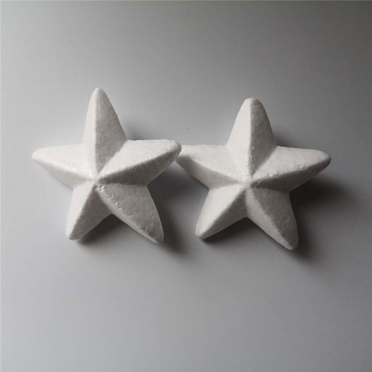 Best selling white polystyrene styrofoam foam plane christmas wedding home children diy pentacle