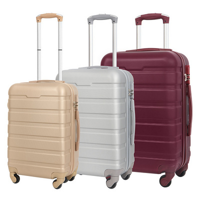 WETRUST ravel Suitcase 3 piece trolley Luggage set Luggage Factory wholesale carry-on large capacity luggage with wheels