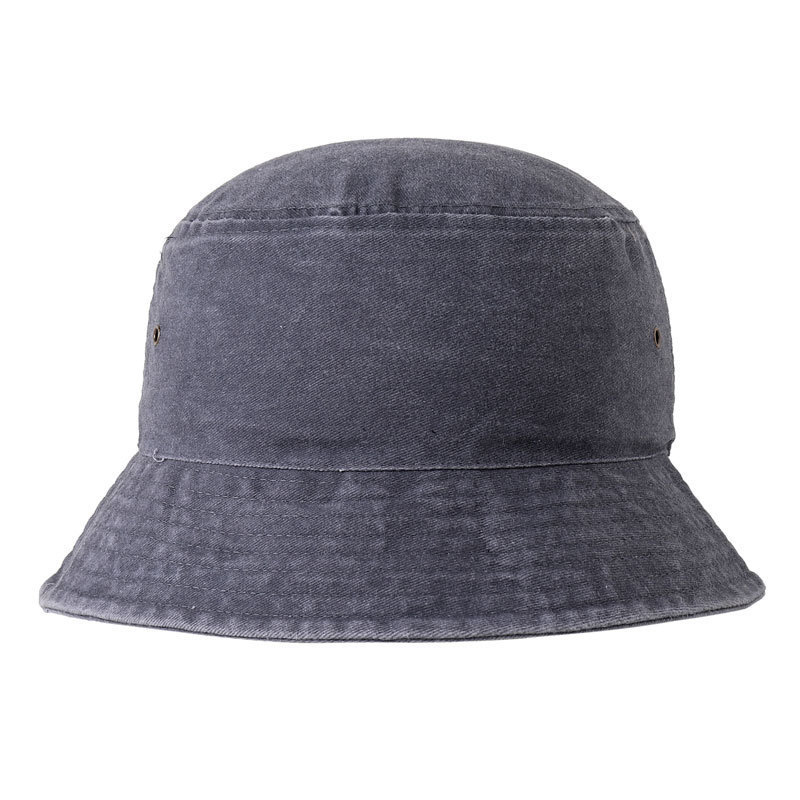 Wholesale Blank Designer Plain Blue Jean Washed Custom vintage Denim Bucket Hat