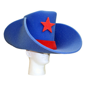 wholesale EVA hat promotional foam cowboy hat design your logo