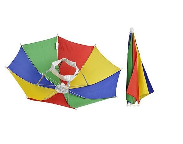 wholesale Cheapest Customizable Promotional Umbrella Hat Adult Small size hat shape umbrella