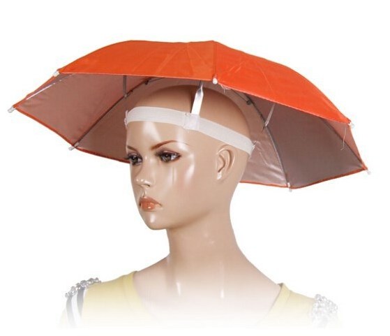 wholesale Cheapest Customizable Promotional Umbrella Hat Adult Small size hat shape umbrella