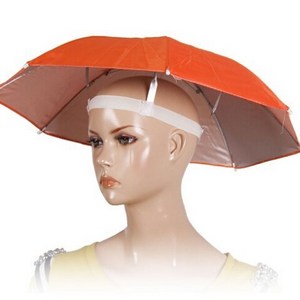 wholesale Cheapest Customizable Promotional Umbrella Hat Adult Small size hat shape umbrella