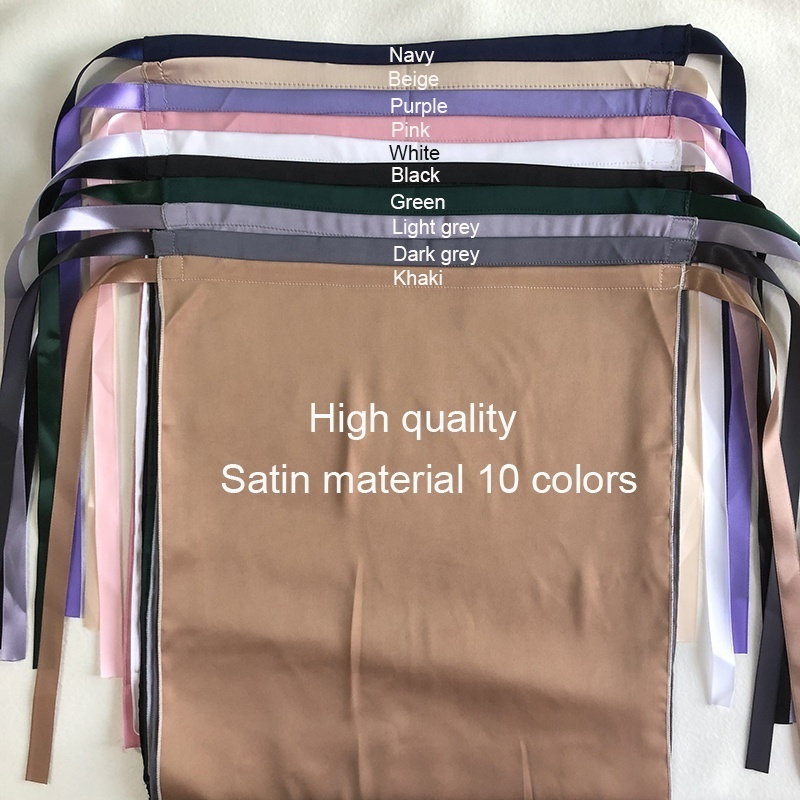 Niqab High Quality Muslim Breathable One Layer Satin Nida Face Veil Modest Islamic Clothing Prayer Hijab Dropshipping Niqab