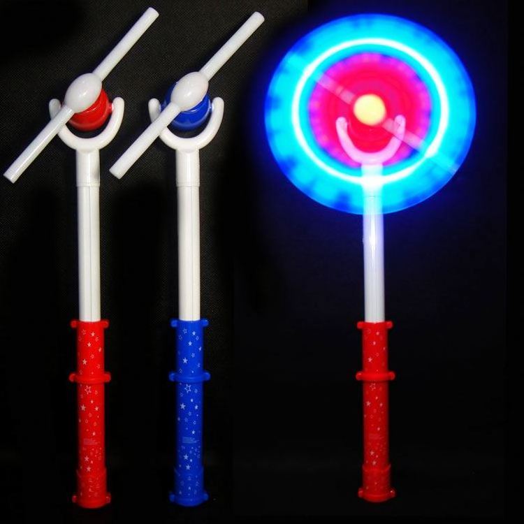 New festival flashing led light toys Flashing Led magic windmill Light Up flashing Windmill toys for kids