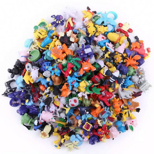 Hot Wholesale 144 Pcs/Lot Mini mon action Figure Kids Model Toys 2-3cm Kawaii Figurine PVC Dolls 6*24pcs Toys