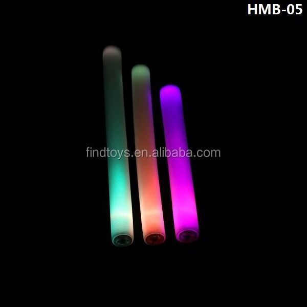 New AArrived 18 Inch 3 Modes LED Foam Sticks DJ Flashing Glow Stick For Concert Cheering Batons Party