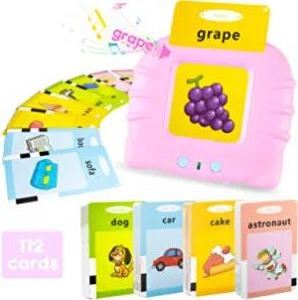 Card Early Education Spanish English Arabic and Customize Language Talking Flash Cards Audible Toys For Kids