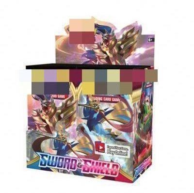 Hot Sale English French Spanish Poke moned Booster Card Box 324 pcs/box Pokemoned Trading Card Playing Poke mon Card