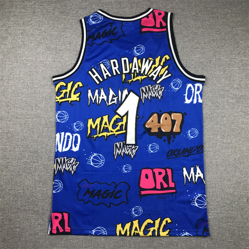 Orlando Paolo Banchero Tracy McGrady Penny Hardaway Shaquille O'Neal embroidery basketball Magic jersey city  adult youth custom