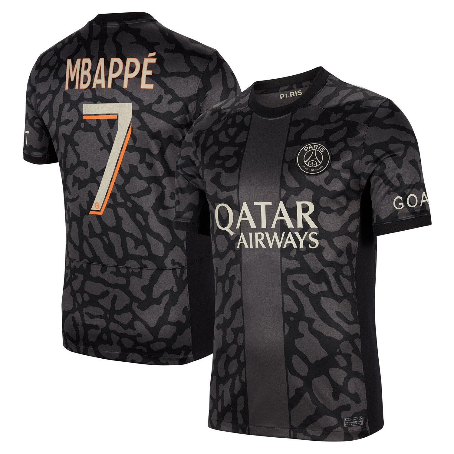 2023/2024 Kylian Mbappe #7 Paris Saint-Germain Soccer Jerseys Home Football Away Shirts Custom Third Fourth Uniform Suit #10