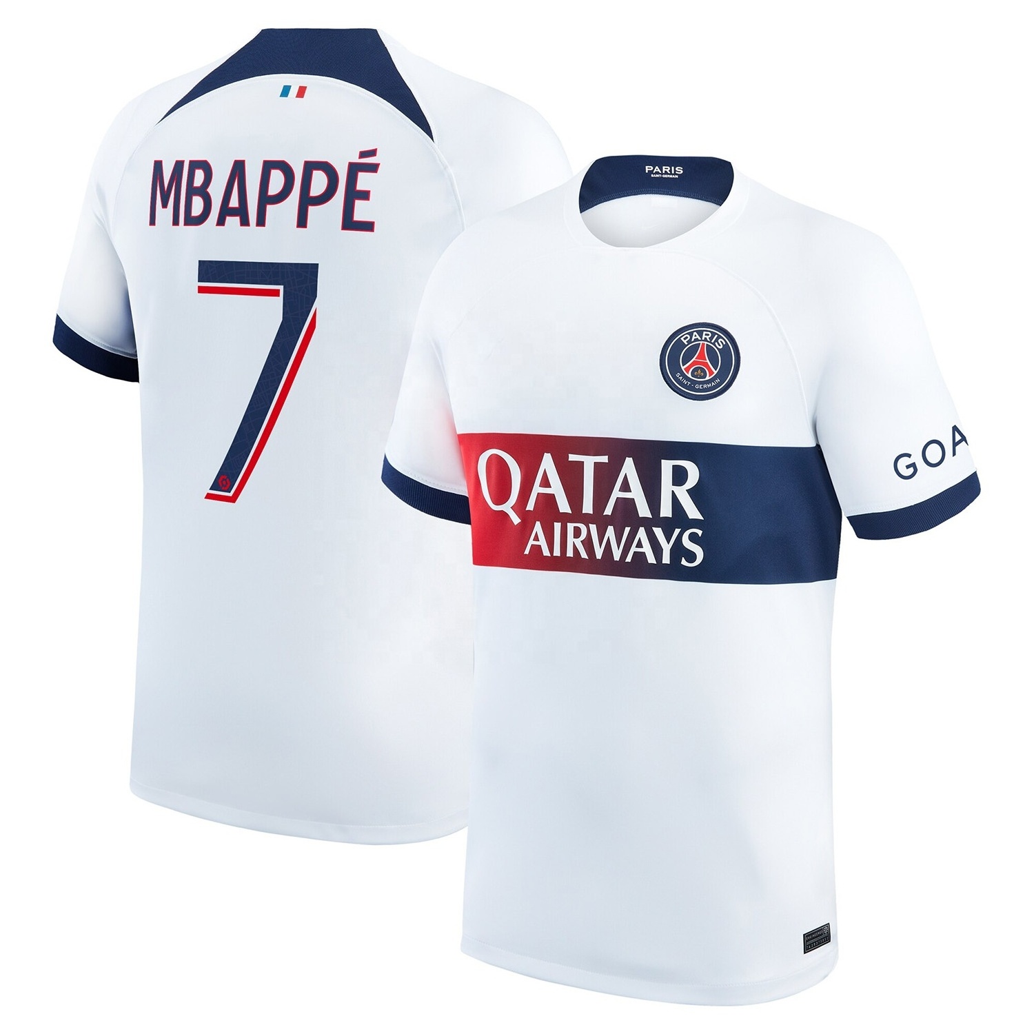 2023/2024 Kylian Mbappe #7 Paris Saint-Germain Soccer Jerseys Home Football Away Shirts Custom Third Fourth Uniform Suit #10