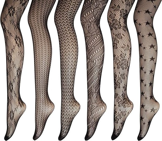 Seamless Patterned Letters Pantyhose Brand Design Logo Pantyhose High Waist Tights Sheer Jacquard Fishnets Net Stockings