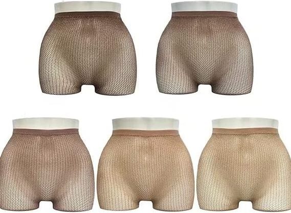 Golden Silver Nude Carnival Fishnet Stockings Small Weft Snag Resistant V Cut Tights for Costumes Jouvert Carnival Parade