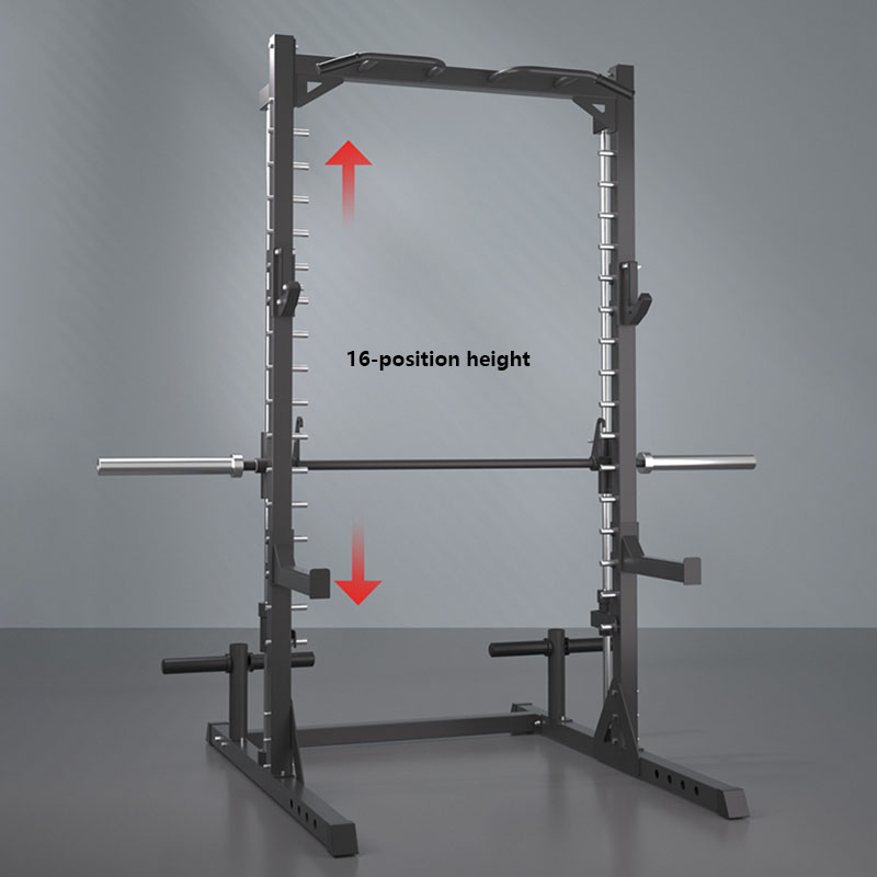 KINGBOX Multi Gym Squat Rack Commercial Squat Stand Half Rack Gym Power Bench Press And Squat Rack